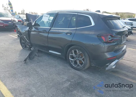 2024 BMW X3 Sdrive30I z USA, uszkodzony, nr VIN 5UX43DP06R9U24697